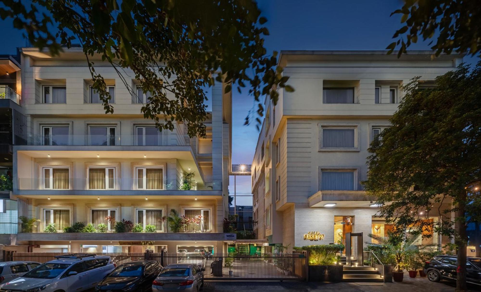Hotel Saket 27 Нью-Дели Экстерьер фото